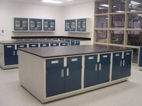 Custom basic lab furniture for all labs in the state of Illinois
