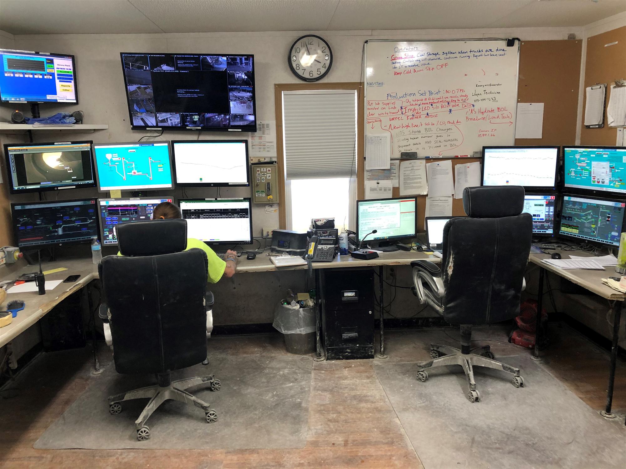 Kentucky control room casework & countertops