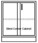 Corner Lab Cabinet: B35_-100RSP 