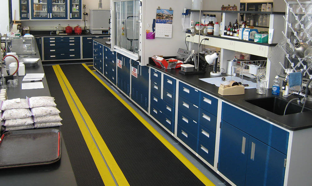 Use modular steel for your lab's storage units