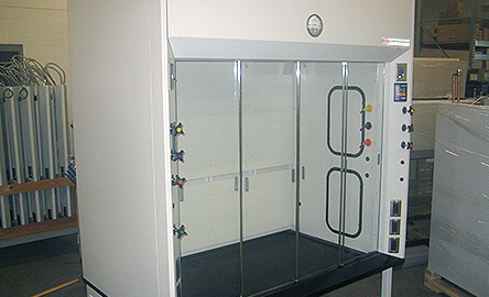 Low bench fume hoods provide ventilation for your lab