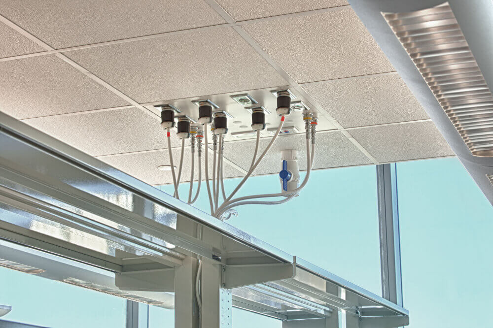 lab ceiling interface
