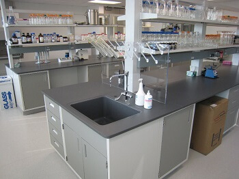 Stainless Steel Lab Furniture Outfitter Modular Metal Laboratory